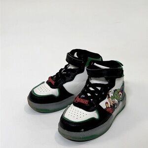 Marvel Avengers Kids Sneakers - Black, White, Red, Green